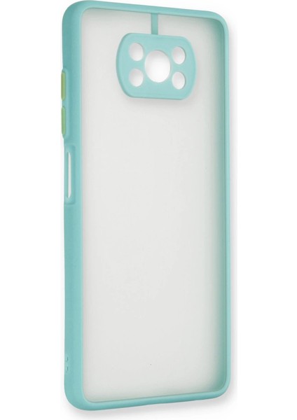 Pocophone X3 Kılıf Montreal Silikon Kapak - Turkuaz modelleri