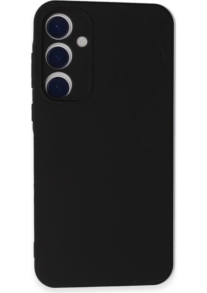 Newface A55 5g Kılıf Nano Içi Kadife Silikon - Siyah