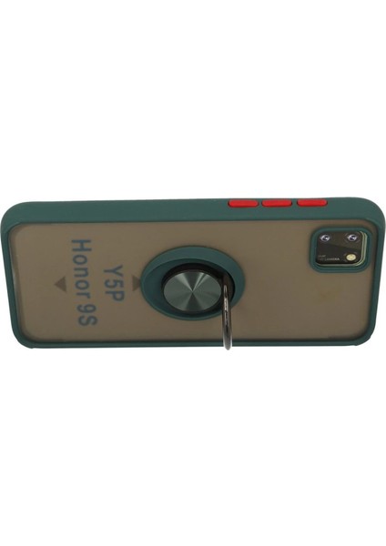 Y5P Kılıf Montreal Yüzüklü Silikon Kapak - Yeşil modelleri