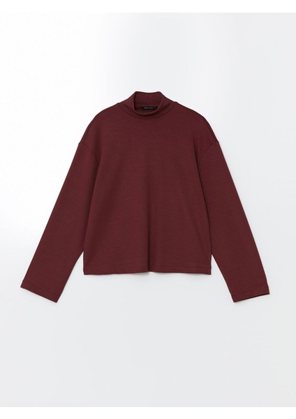 Yeni Sezon Dik Yaka Oversize Kadın Sweatshirt indirimleri