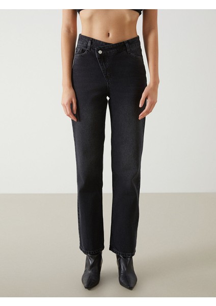 Yeni Sezon Straight Fit Kadın Jean Pantolon modelleri