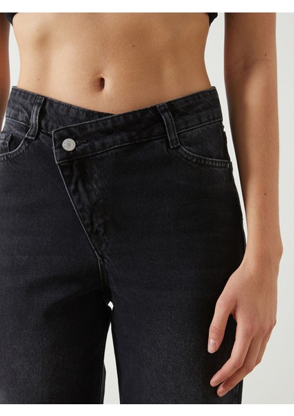Yeni Sezon Straight Fit Kadın Jean Pantolon fırsatları