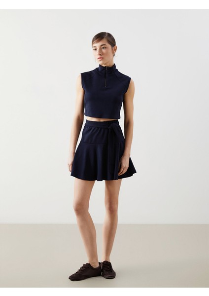 Yeni Sezon Beli Lastikli Kadın Etek