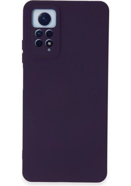Redmi Note 12 4g Kılıf Nano Içi Kadife Silikon - Mor