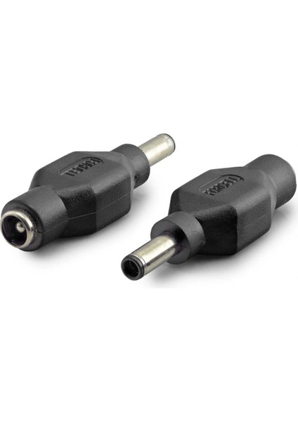 Notebook Adaptör Ucu Çevirici 4.5*3.0 (M) To Bloc PIN10 (F) 10LU Paket Siyah HDX1339