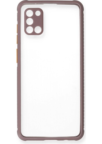 A31 Kılıf Miami Şeffaf Silikon - Açık Mor fiyatları