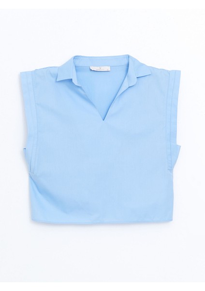 Yeni Sezon Gömlek Yaka Poplin Kadın Bluz indirimleri