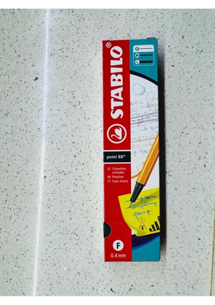 Point 88 - Ince Keçe Uçlu Kalem - Siyah (3 Adet) fırsatları