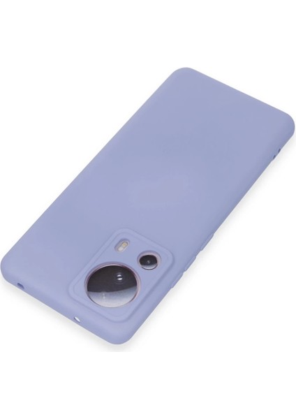 13 Lite Kılıf Nano Içi Kadife Silikon - Lila modelleri
