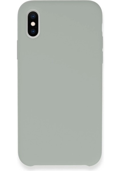 Iphone Xs Kılıf Lansman Legant Silikon - Açık Gri