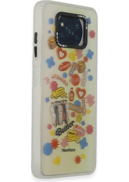 Pocophone X3 Kılıf Estoril Desenli Kapak - Estoril - 16