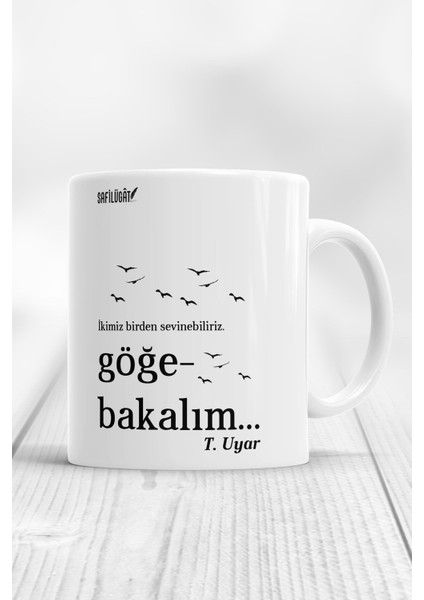 Göğe Bakalım Kupa Bardak