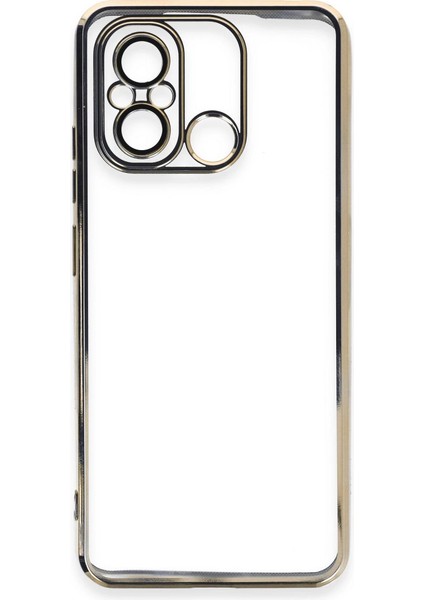 Redmi 12C Kılıf Lensli Silikon - Gold fiyatları