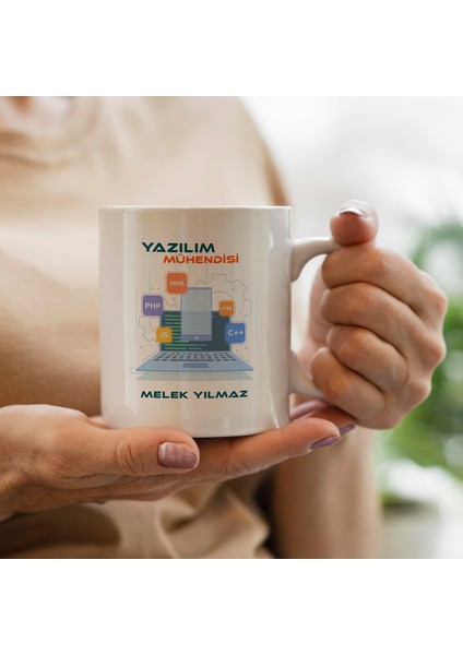 Kişiye Özel Meslek Yazılım Mühendisi Kupa Bardak