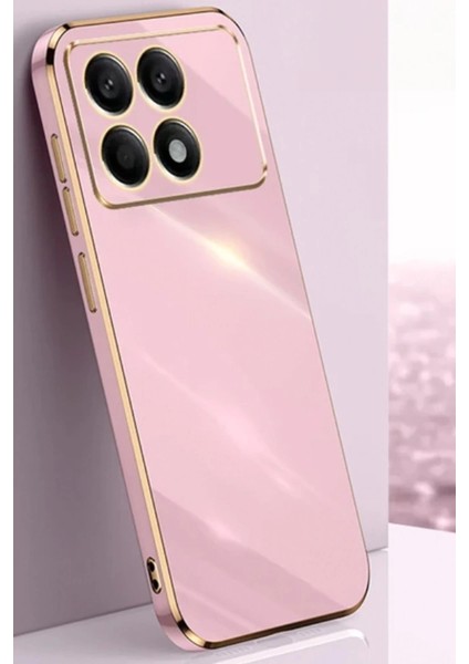 Newface Poco X6 Kılıf Volet Silikon - Pembe fiyatları