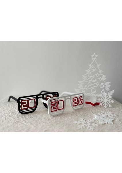 Yılbaşı Çift Gözlüğü