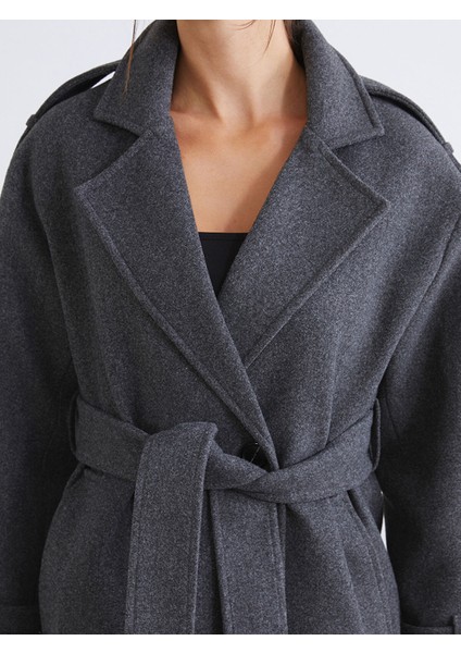 Yeni Sezon Kruvaze Yaka Kadın Kaşe Kaban fiyatları