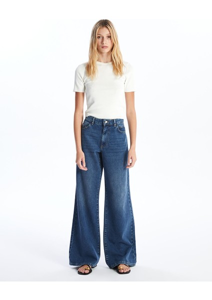 Yeni Sezon Bisiklet Yaka Düz Kısa Kollu Kadın Triko Kazak modelleri