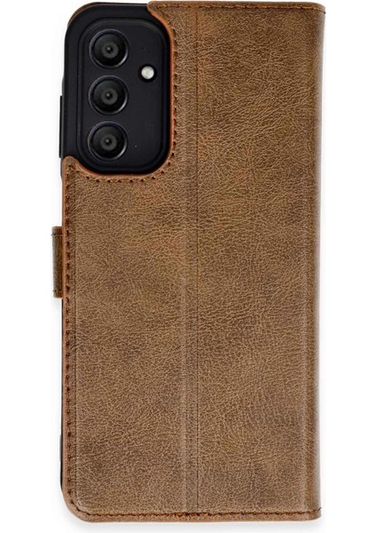 A35 5g Kılıf S Kapaklı Kılıf - Taba