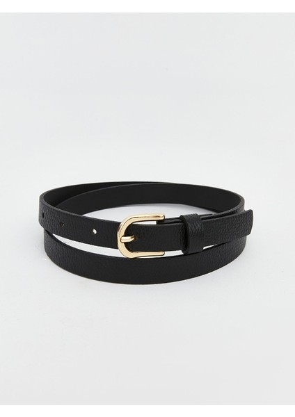 Yeni Sezon Deri Görünümlü Kadın Kemer