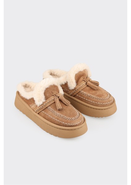 Naturel Deri Kadın Sabo fiyatları