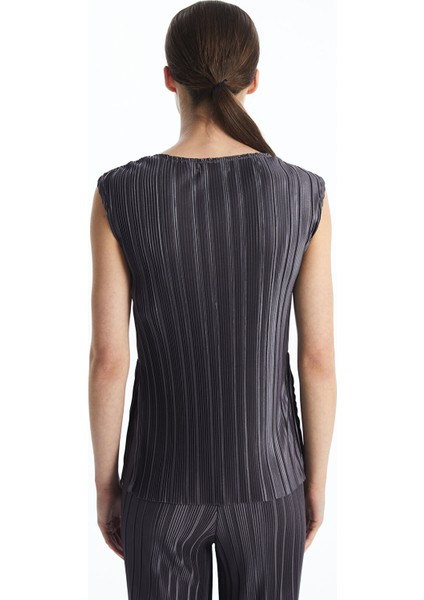 Yeni Sezon Bisiklet Yaka Dokulu Kadın Bluz fırsatları