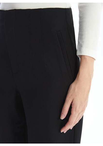 Yeni Sezon Dar Fit Ispanyol Paça Kadın Pantolon modelleri