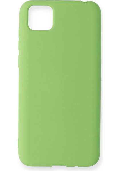 Y5P Kılıf Nano Içi Kadife Silikon - Yeşil
