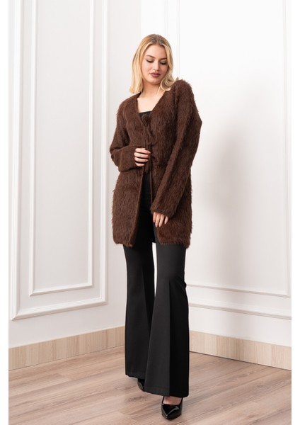 Softcloud Peluş Bağcıklı Cozy Hırka fırsatları