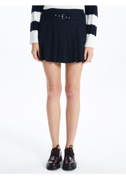 Yeni Sezon Beli Kemerli Dar Fit Kadın Pileli Etek fırsatları