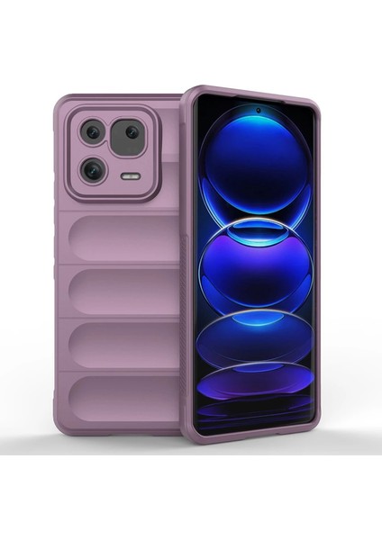 13 Kılıf Optimum Silikon - Mor