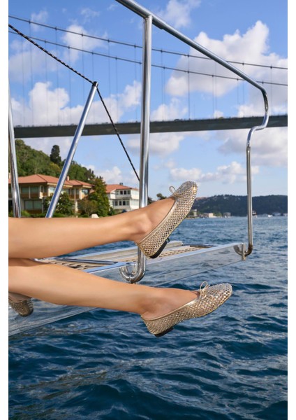 Vıory Altın Tekstil Kadın Babet