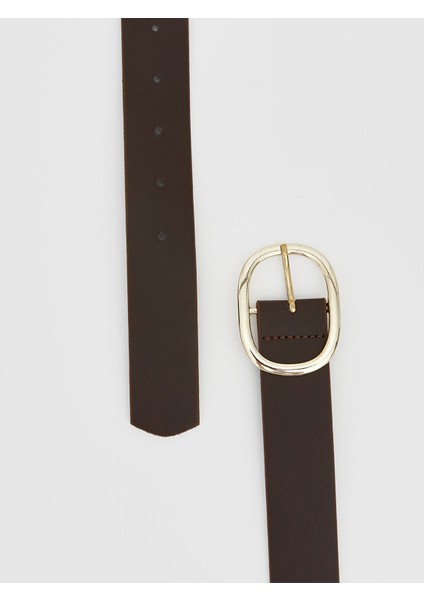 Yeni Sezon Deri Görünümlü Kadın Kemer modelleri