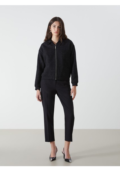 Yeni Sezon Kolej Yaka Parlak Görünümlü Kadın Tüvit Ceket fiyatları