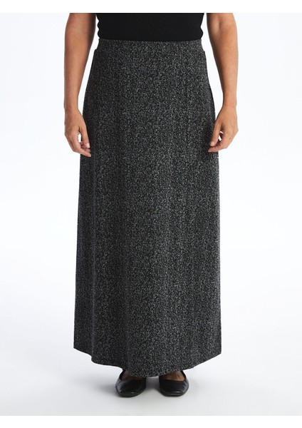 Yeni Sezon Beli Lastikli Desenli A Kesim Kadın Etek fiyatları