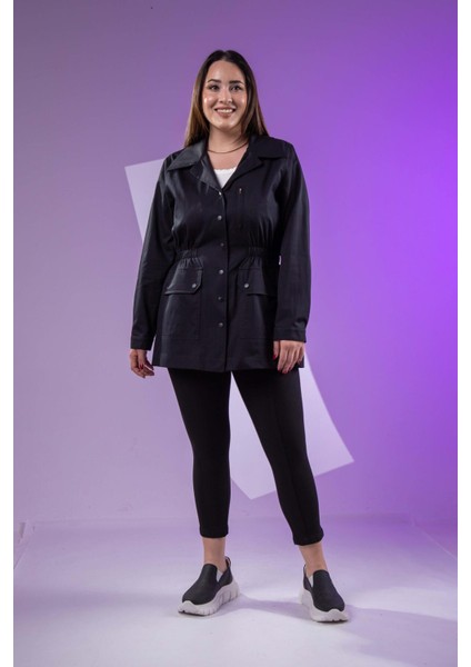 Kadın 1222531 Nakışlı Ceket Siyah modelleri