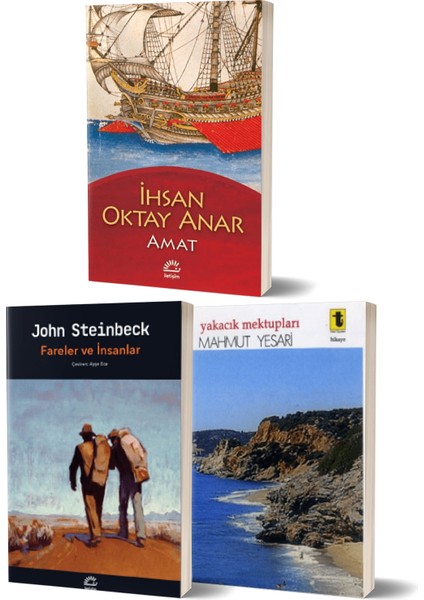 Amat - Fareler ve Insanlar/john Steinbeck - Yakacık Mektupları/mahmut Yesari