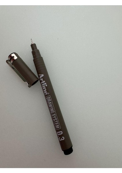 Çizim Kalemi 0.3 mm Siyah (1 Adet)