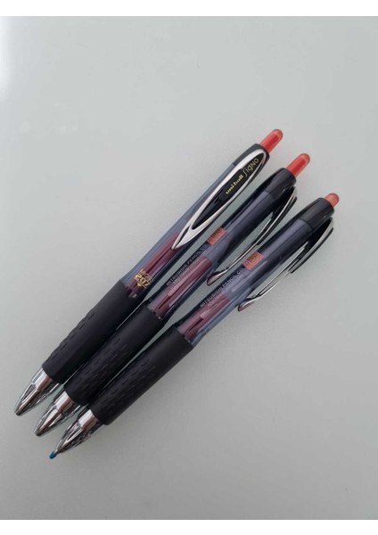 Roller Kalem Signo 207 Jel Bilye Uç Mekanik 0.5 mm Kırmızı (3 Adet)