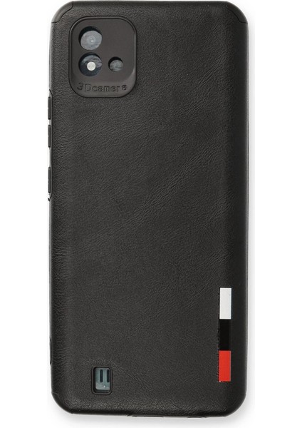 C11 2021 Kılıf Loop Deri Silikon - Siyah