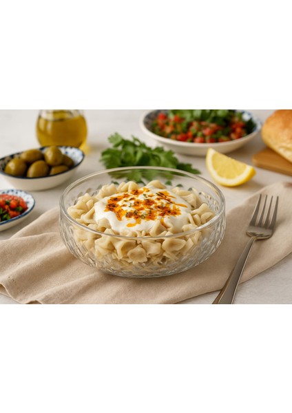 26 cm Büyük Boy Konsept El Imalatı Cam Salata Kasesi fiyatları