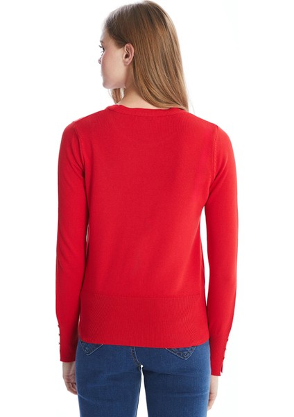 Yeni Sezon Bisiklet Yaka Düz Uzun Kollu Kadın Triko Kazak fırsatları