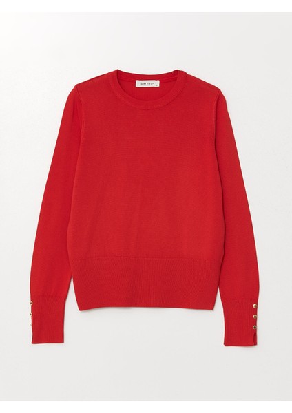 Yeni Sezon Bisiklet Yaka Düz Uzun Kollu Kadın Triko Kazak indirimleri