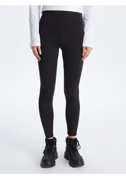 Yeni Sezon Kadın Beli Lastikli Düz Spor Tayt fırsatları