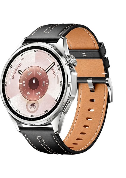 Huawei Watch 46MM Gt6 Pro Gt6 Gt5 Pro Gt5 Gt4 Gt3 Pro Gt3 GT2E Gt2 Uyumlu Deri Kordon 22MM Kayış