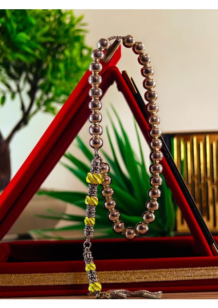 Gümüş Kaplama Tesbih Renk Atmayan Bir Üründür Özel Imamelidir.