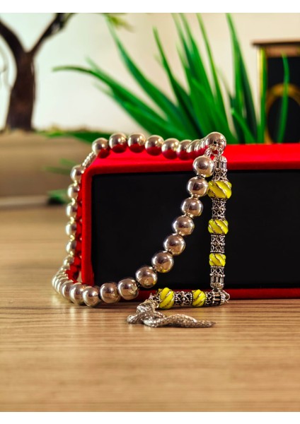 Gümüş Kaplama Tesbih Renk Atmayan Bir Üründür Özel Imamelidir. indirimleri