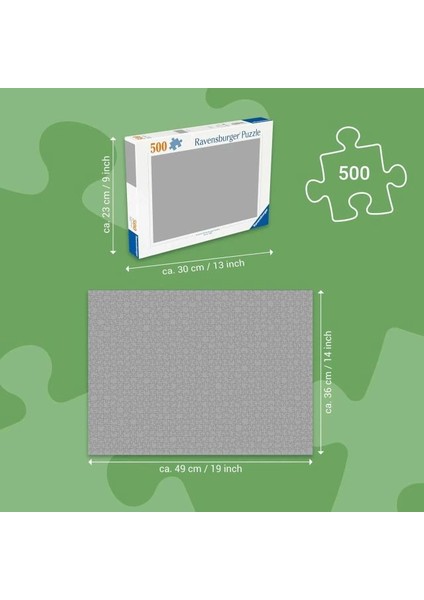 Zebra 500 Parça Puzzle - 17376 - 48.2 x 35.5 cm indirimleri