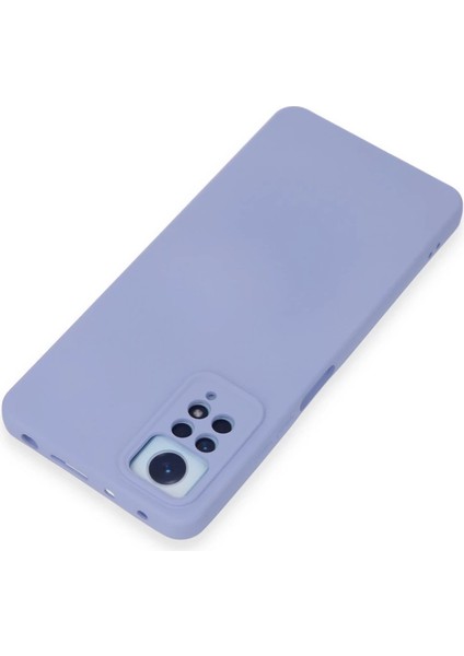 Redmi Note 12 4g Kılıf Nano Içi Kadife Silikon - Lila modelleri