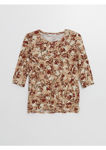 Yeni Sezon Bisiklet Yaka Desenli Kadın Bluz indirimleri
